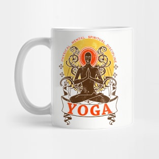 Yoga : Physical Mental Spiritual Discipline Mug